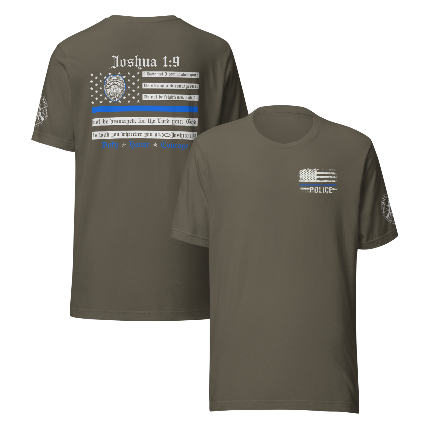Short Sleeve Tee Joshua 1:9