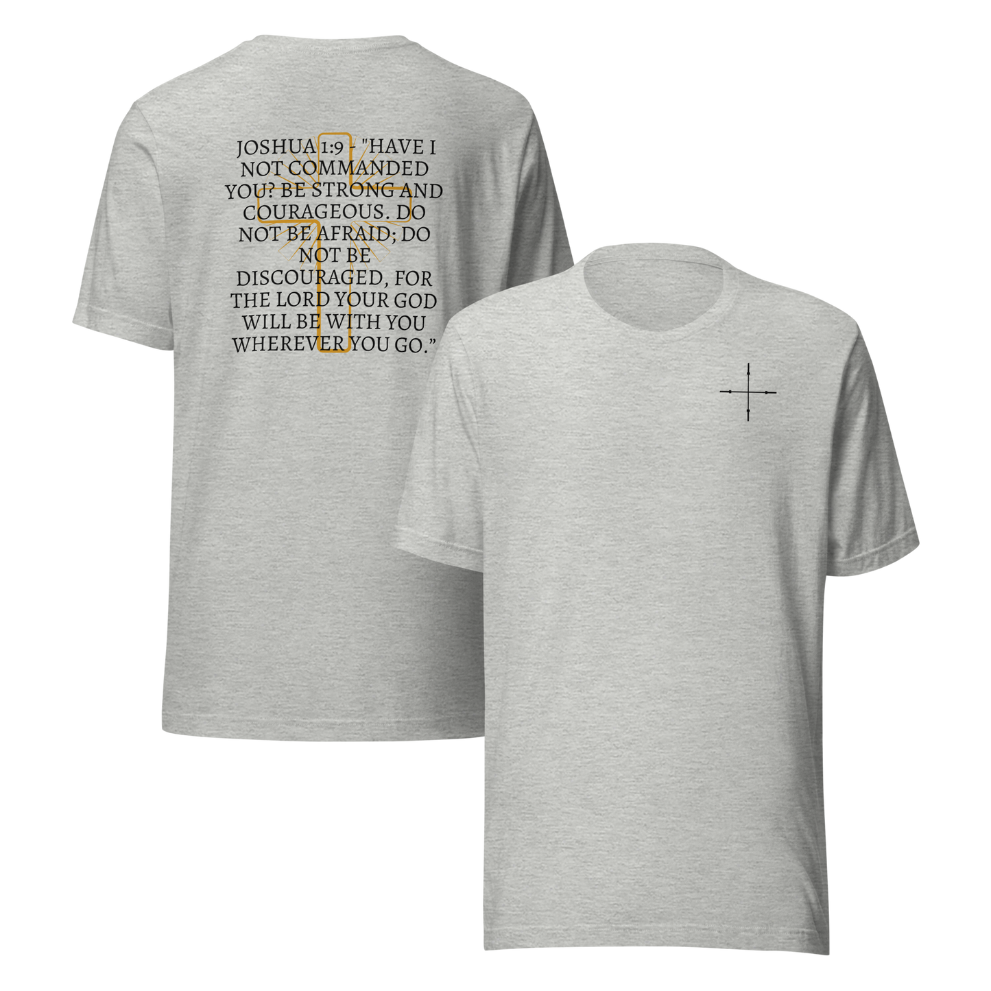 Christ and Joshua 1:9 Scripture