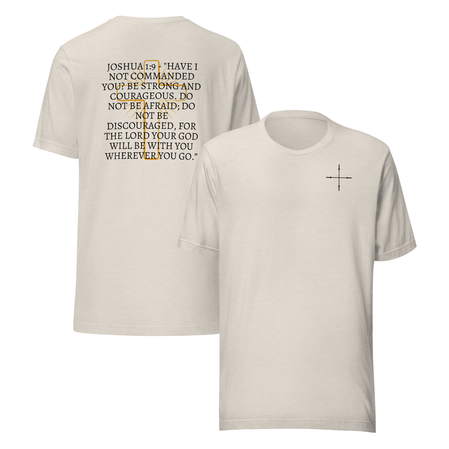 Christ and Joshua 1:9 Scripture