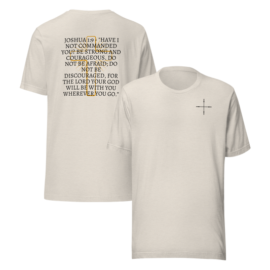 Christ and Joshua 1:9 Scripture