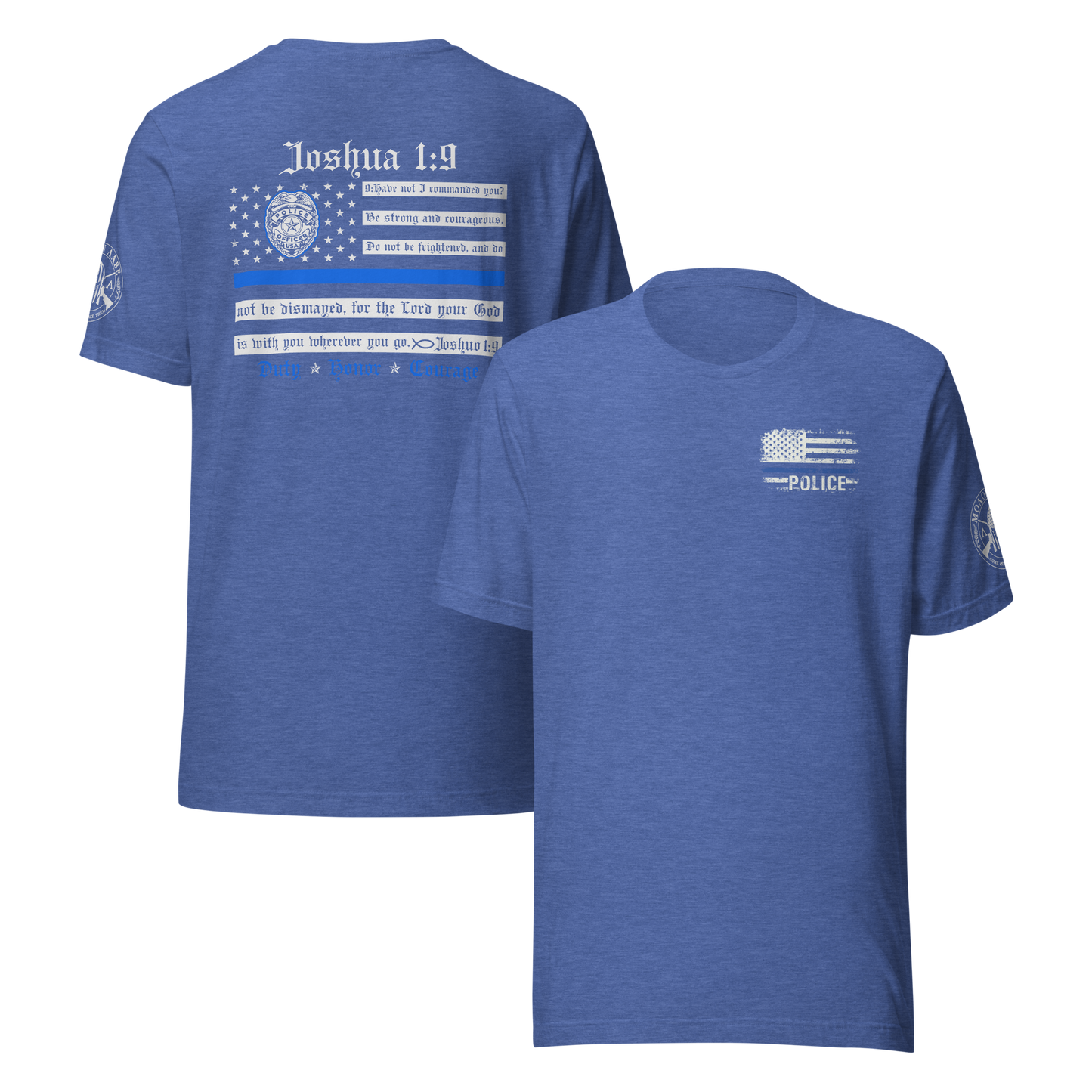Short Sleeve Tee Joshua 1:9