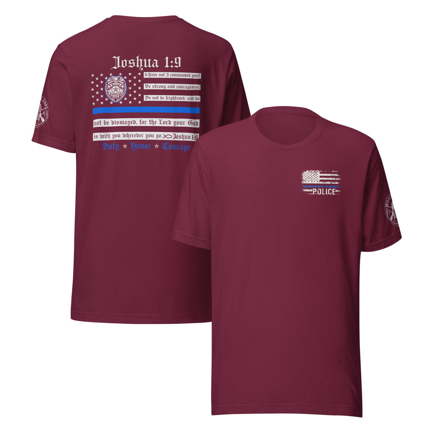 Short Sleeve Tee Joshua 1:9