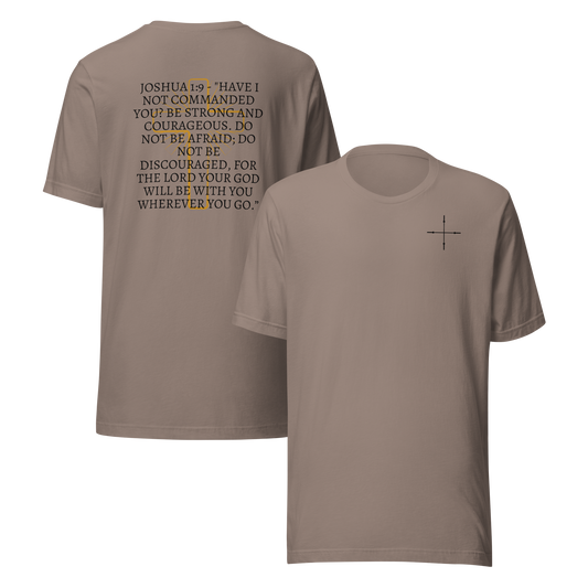 Christ and Joshua 1:9 Scripture