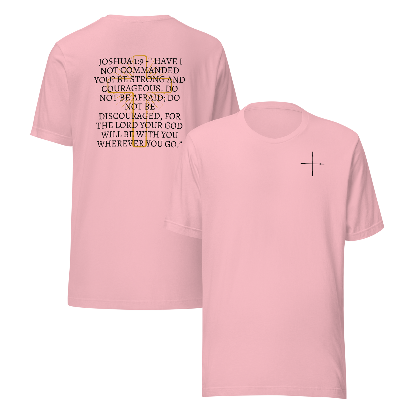 Christ and Joshua 1:9 Scripture