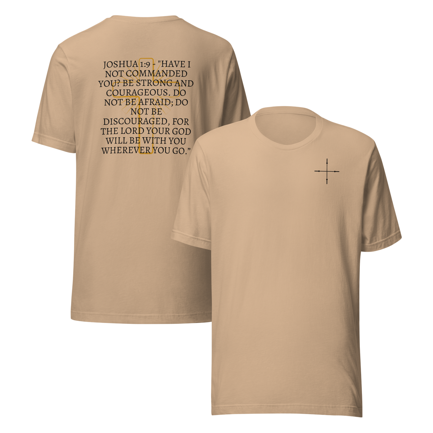 Christ and Joshua 1:9 Scripture